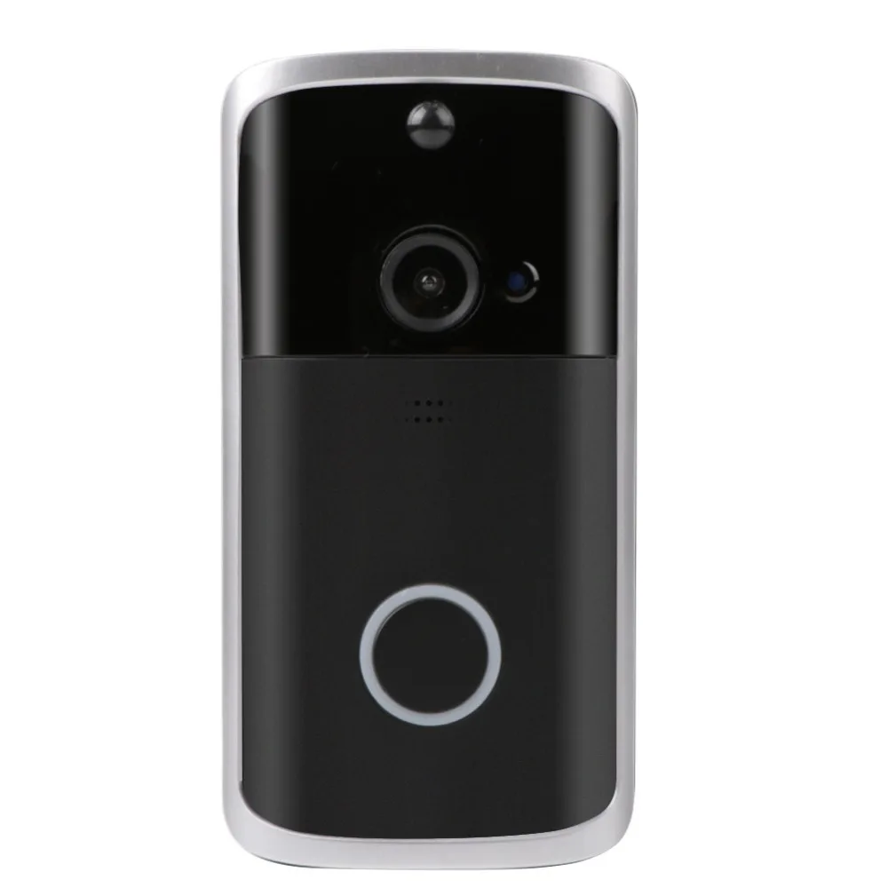 Wifi дверной замок ночного видения Смарт IP видеосвязь видео дверной звонок, камера для квартиры ИК-сигнализация беспроводная камера