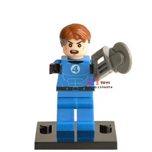 50 шт. супергерой Mr. Четыре строительные блоки, друзья для девочек мальчиков детские игрушки