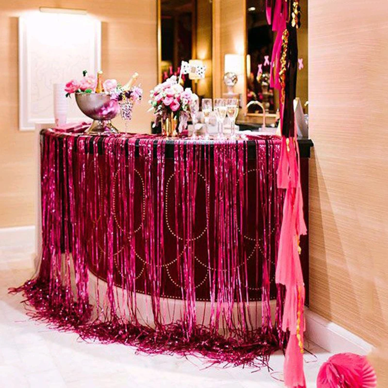 Wedding Birthday Party Background Wall Balloon Curtain New