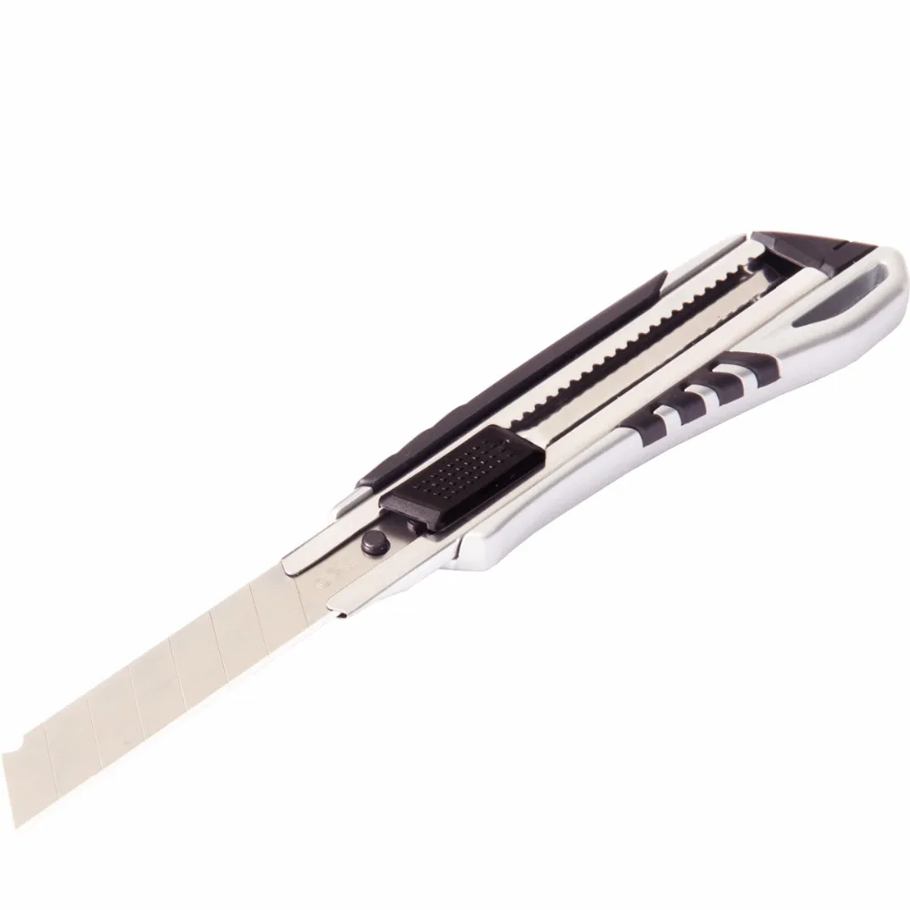 Deli 1 шт. универсальный нож резак для бумаги с автоматическим замком выдвижное