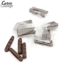 4pcs Road Bicycle Brake Pads Bicycle Pads V/Disc Brake Pads Fit Caliper Brake Bicycle Brake Shoes For Carbon Wheelset Cork Wood 210g set fouriers br dx001bike extreme lightweight full cnc brake caliper for road bicycle 210g