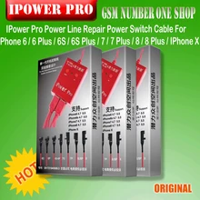 Я Мощность Pro Мощность линии Кабель выключателя питания для IPhone 6/6 Plus/6 S/6 S Plus/7/7 Plus/8/8 Plus/IPhone X