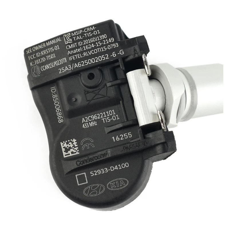 1 X TPMS для- hyundai ELANTRA I30 I30 FASTBACK KIA OPTIMA NIRO датчик давления в шинах 52933-D4100 52933-F2000