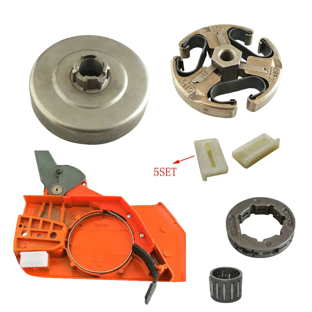 Chain Brake Handle Sprocket Clutch Drum For HUSQVARNA 61 66 162 266 268