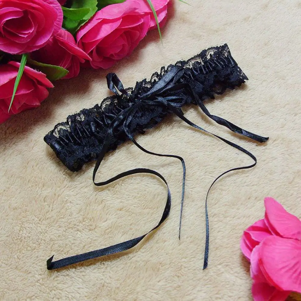 

1PC Fashion Sexy Women Lady Girl Lace Floral Bowknot Cosplay Leg Garter Belt Suspender Wedding Party Bridal Lingerie
