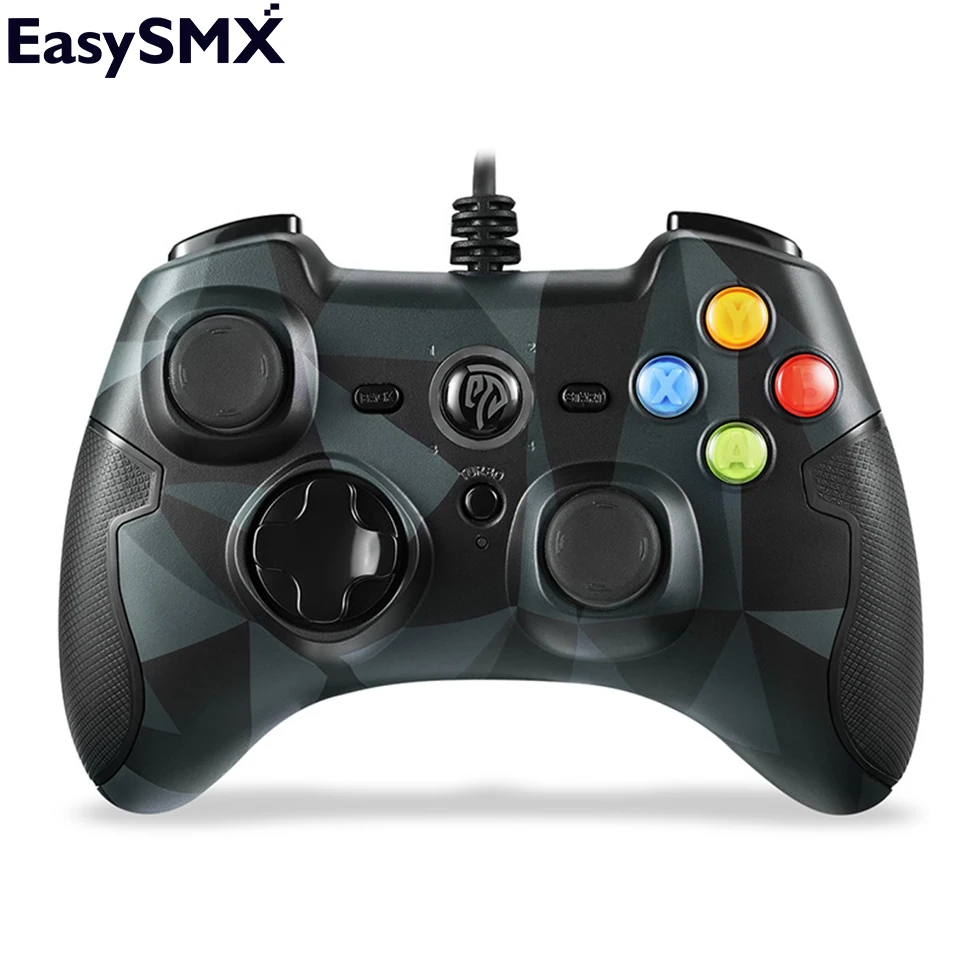 

EasySMX ESM-9100 Wired Game Controller Gamepad Joystick with TURBO TRIGGER Button for PC PS3 TV Box Android Smartphone