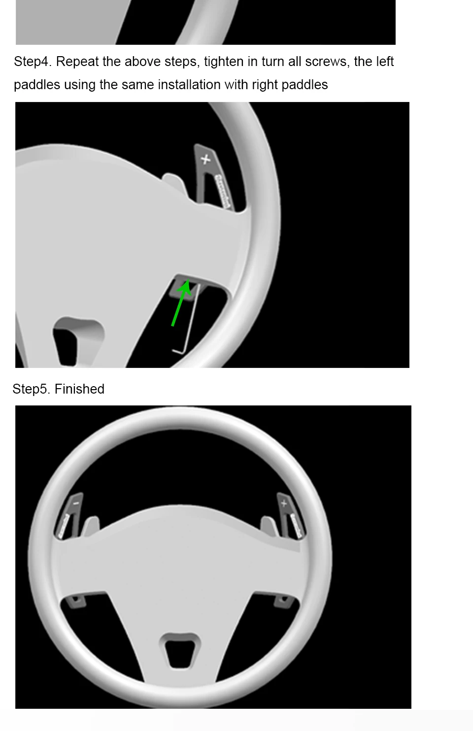 High Quality paddle shifters