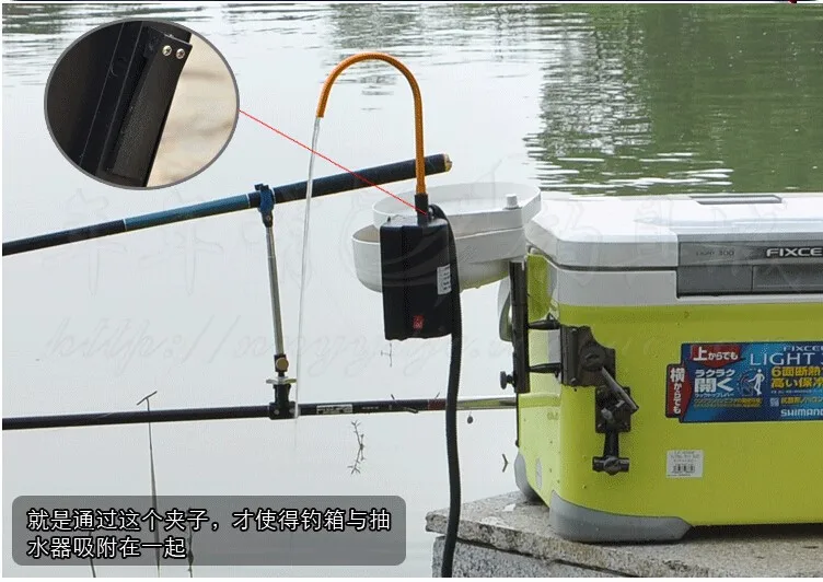 Автоматический водяной насос открытый Рыбалка водяной насос Рыбалка инструмент активного отдыха насос водяной автомат