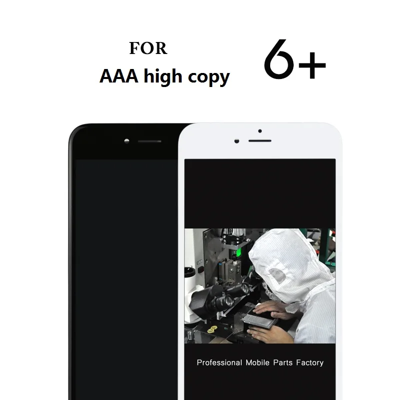 

Top quality 5pcs 5.5 inch LCD Screen For iPhone 6 Plus display Touch Screen Replacement And Digitizer Assembly