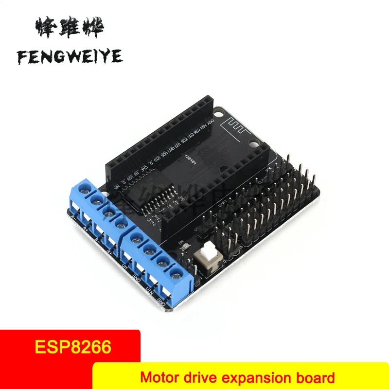 Panel ESP8266 WiFi Motor Drive Expansion Board L293D ESP12E Lua IoT Smart Car