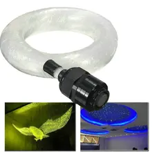 Пульт дистанционного управления светодиодный DMX512 RGBW 50 Вт регулятор мерцания светодиодный волоконно-оптический двигатель+ 800 шт. и формирующая листы для кровли 4 м 0,75 мм Пластик кабель для потолка автомобиля "сделай сам"