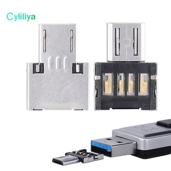 

cyliliya 500pcs Mini USB Flash Disk U Disk 5pin Micro USB OTG Cable Adapter Converter For Xiaomi HTC Samsung HuaWei Tablet Cabo