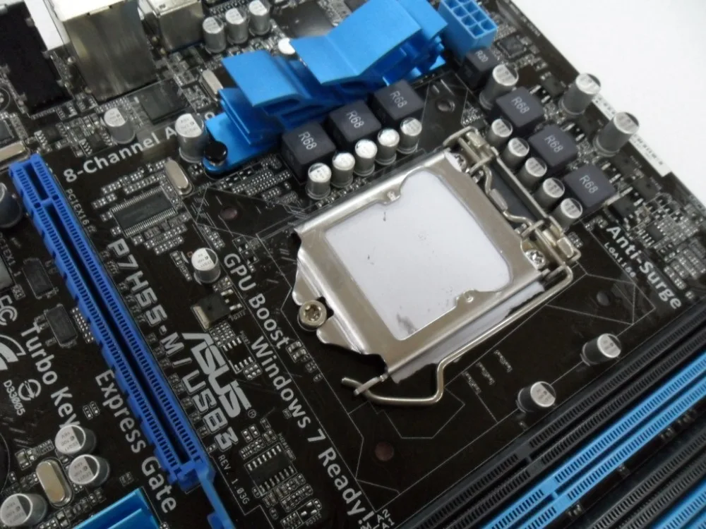 Skup Oryginalna płyta główna do asusa P7H55 M USB3 DDR3 LGA 1156 płyt 16GB USB2.0 USB3.0 SATA3 H55 używane płyta główna pulpitu na już dziś,