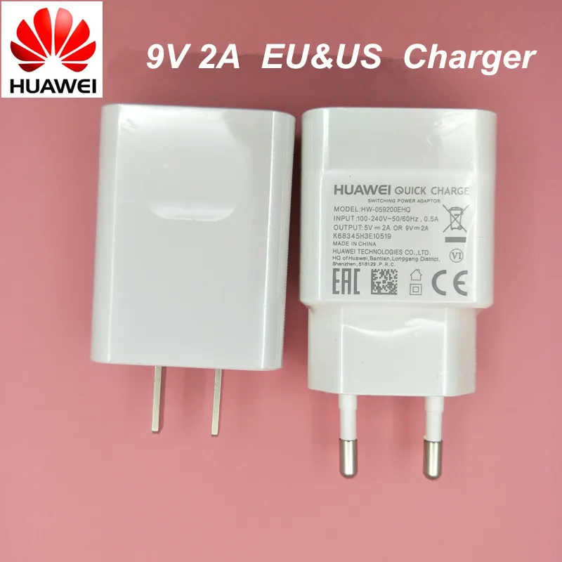 

Huawei Quick Charger 3.0 Adapter 100cm Micro/Type C Cable 2A fast charge for Mater 7 8 9 P9 plus P10 pro Honor 8 V8 V9 P20 lite