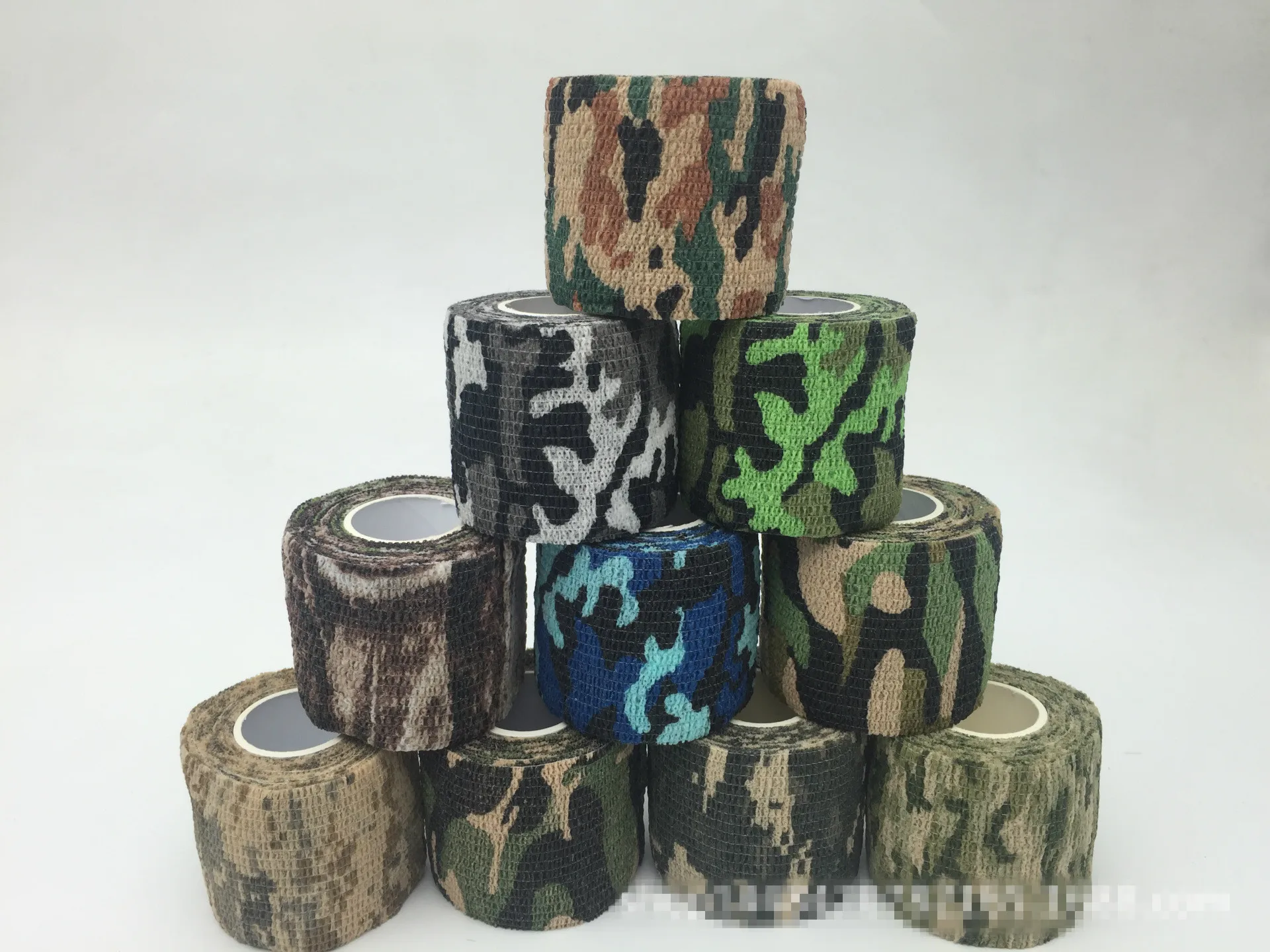 

CS GO Multifunctional Camping Hunting Camouflage Tape Camouflage Tape Military Camo Stretch Adhesive Elastic Bandag(4.5m*5cm)