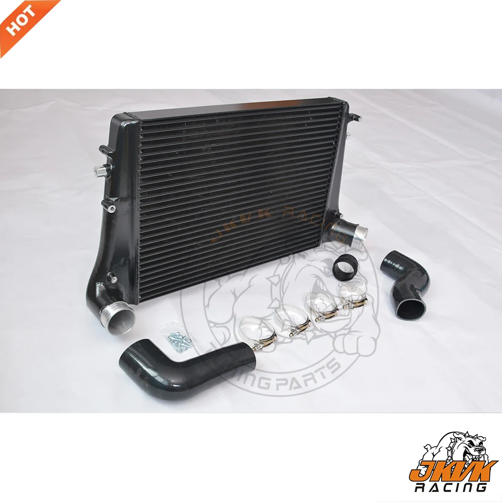 Комплект интеркулера JKVK RACING mk5 mk6 fsi tsi 1 8 T 2 0 версия + 3 '' водосточная труба без