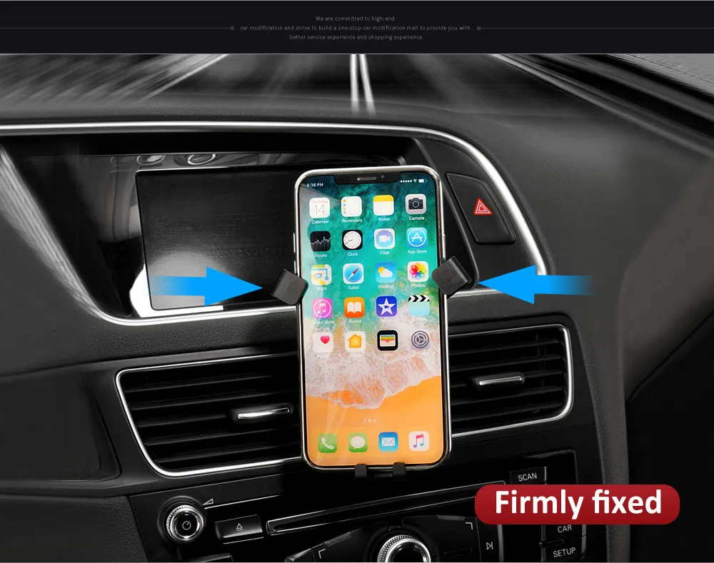 Автомобильный держатель для телефона ABS gps, держатель для мобильного телефона, магнитная подставка для Audi A3, 8 в, A4, B9, A5, A6, C7, Q3, Q5, аксессуары для интерьера