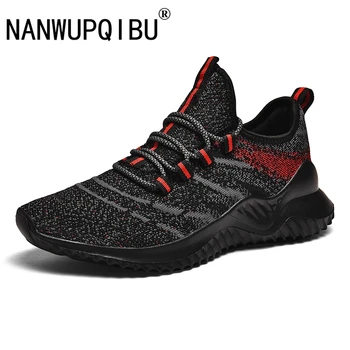 

Reflective Men's Shoes Low-top Sports Shoes Men's Breathable Summer Breathable Flying Woven Shoes Factory Direct Wholesale