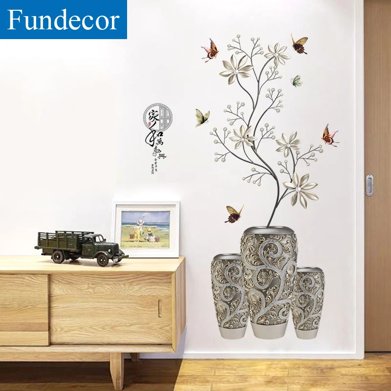 [Fundecoration] современные настенные стикеры в китайском стиле наклейки с рисунком
