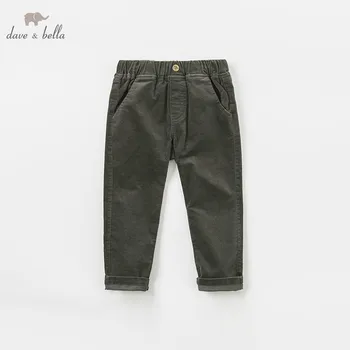 

DBK8317 dave bella autumn kids boys 5Y-13Y casual boutique pants children fashion trousers