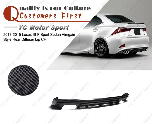 Car Accessories Carbon Fiber Aimgain Style Rear Diffuser Fit For 2013 2015 Lexus Is F Car Accessories Carbon Fiber Aimgain Style Rear Diffuser Fit For 2013 2015 Lexus Is F