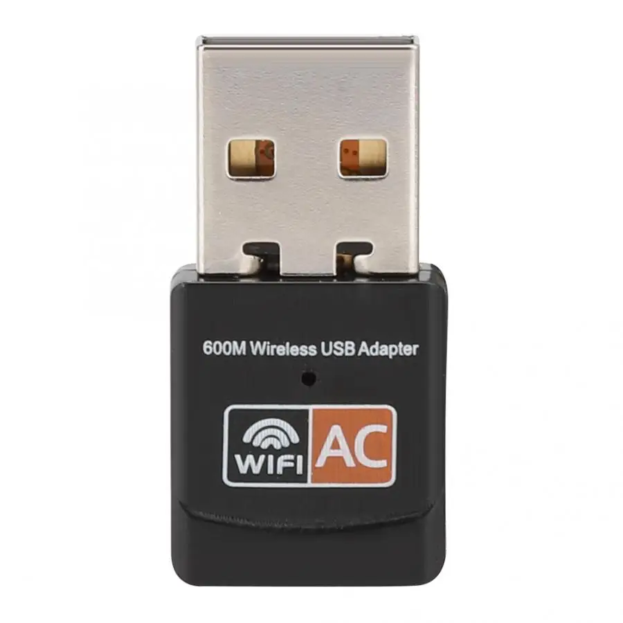 Двухдиапазонный 802.11AC 600 M беспроводная сетевая карта USB WiFi адаптер Встроенный pcb двойная антенна сетевая карта