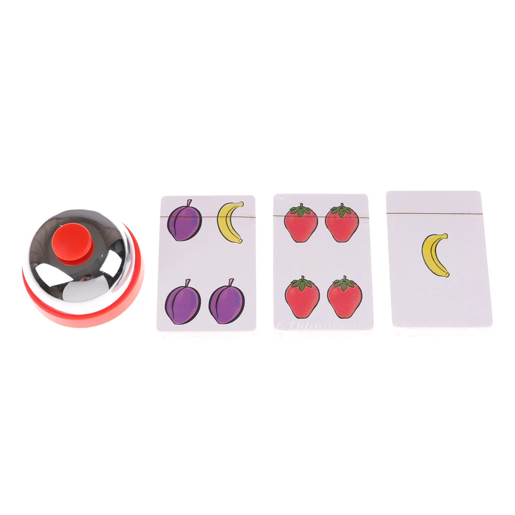 1 set halli galli board game 2 6 players cards game for