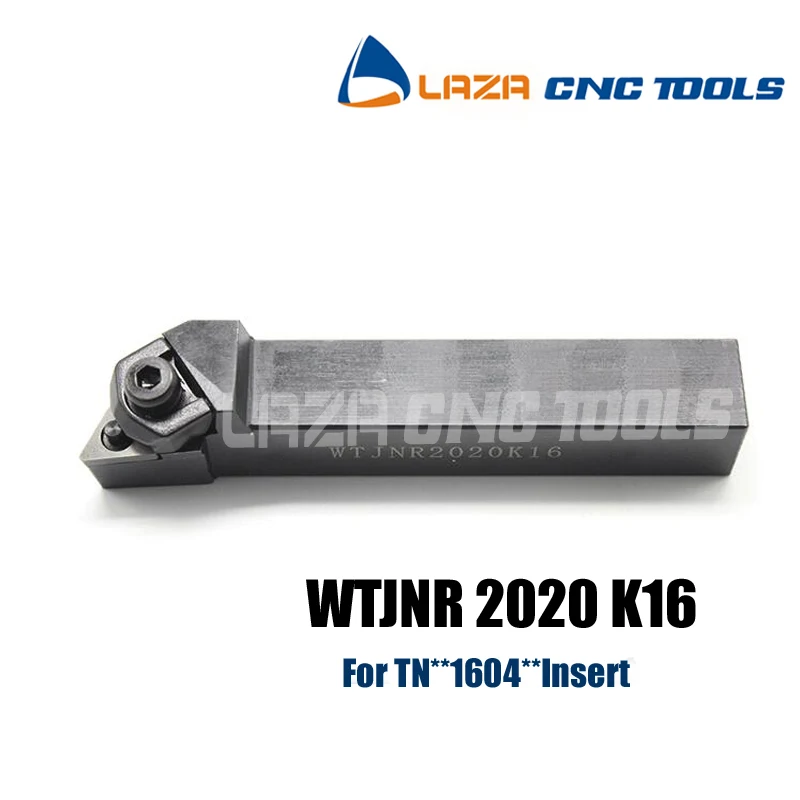 

WTJNR2020K16 WTJNL2020K16 Indexable External turning tool holder,WTJNR WTJNL Lathe Machine tool Holder For TNMG160404/08 Blades