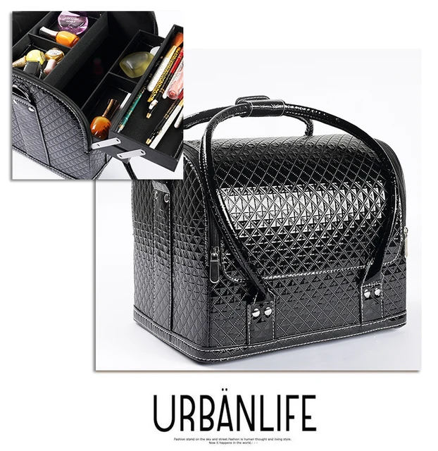 Professional Cosmetic Case Bag Large Capacity Portable Women Makeup Bags Storage Travel In Cases From Luggage On