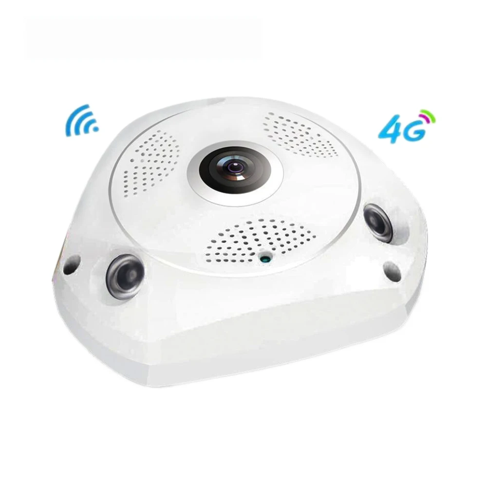 3G/4G Беспроводная 360 градусов панорамная Мобильная IP камера с 3MP сигнализацией VR