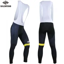 Siilenyond/2019 Брендовые брюки для велоспорта с 3D противоскользящим подкладом, гелевые зимние, сохраняющие тепло, теплые, ropa ciclismo hombre