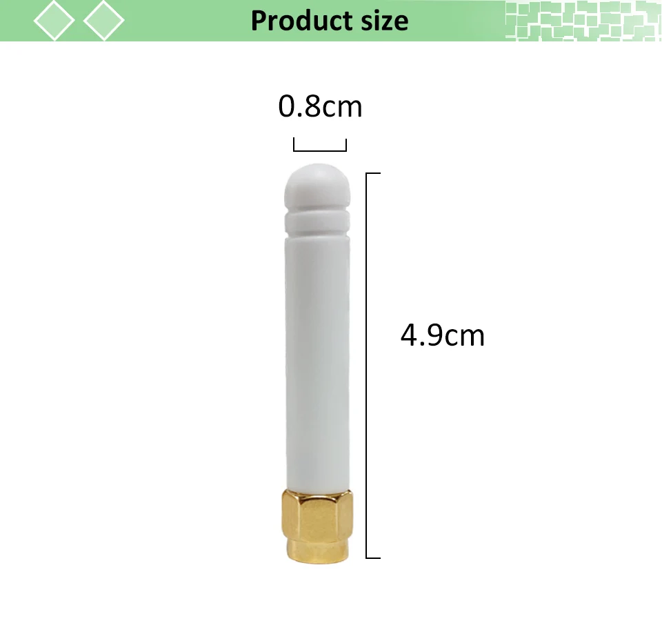 868 MHz 915 MHz Антенна 3dbi RP-SMA разъем GSM 915 MHz 868 MHz Антенна + 21 cm SMA штекер/u. FL косичка кабель