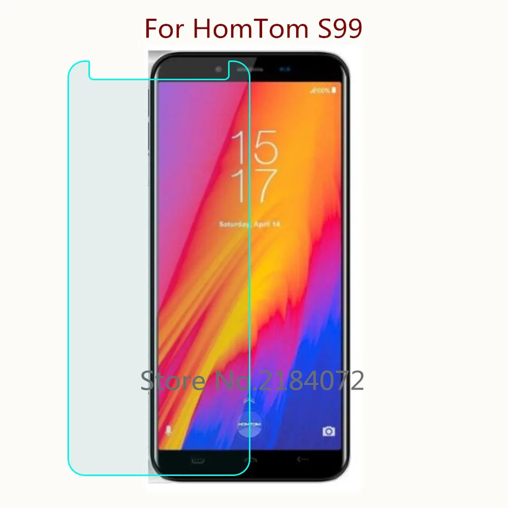 9H 2.5D Защитная пленка для экрана мобильного телефона HomTom S99 смартфона|Защитные