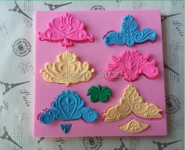 

New Design Beauty Flowers Silicone Mold Jelly / Lace / Candy / Fondant Tools G018