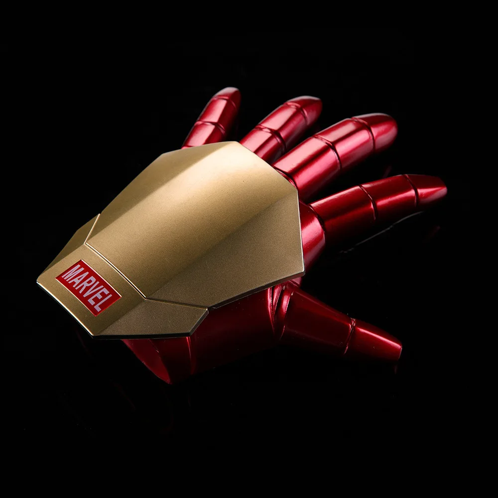 Brand New Marvel Iron Man gloves light avengers Movie Anime Figure PVC