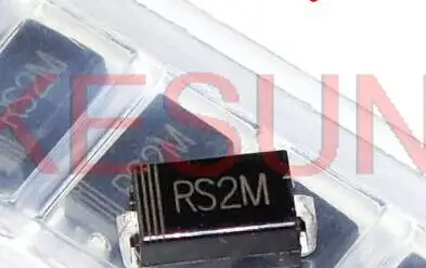 

FR207 RS2M SMA DO-214AC 2A 1000V FAST RECOVRY RECTIFIER IC x200PCS FREE SHIPPING Connector