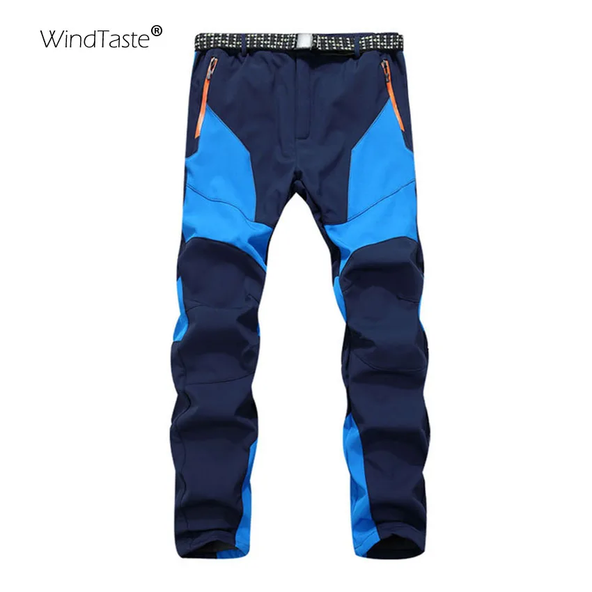 WindTaste lana de invierno de los hombres al aire libre pantalones Camping senderismo impermeable escalada Softshell deportes pantalones para hombre KA017 WindTaste lana de invierno de los hombres al aire libre pantalones Camping senderismo impermeable escalada Softshell deportes pantalones para hombre KA017