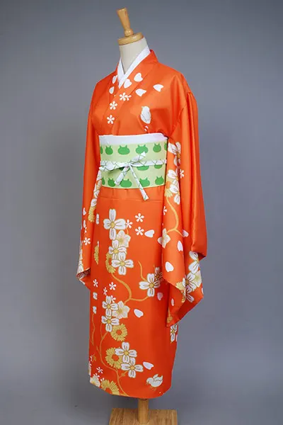Супер Danganronpa 2 Hiyoko Saionji Косплей Костюм Кимоно для взрослых женщин|cosplay costume|costumes for