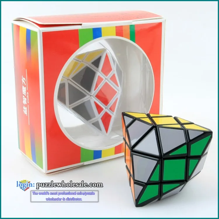 Бренд newdiansheng 4 угла только Magic Cube 4 углу Скорость Логические кубики развивающие игрушки Логические Извилистые головоломки cubo magico