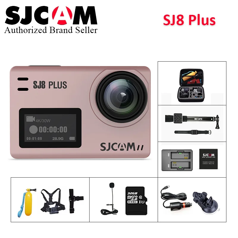 

SJCAM SJ8 plus wifi Action Camera 12MP Novatek NT96683 Touch Screen Waterproof Sports DV Remote Control yi 4k camara PK go pro