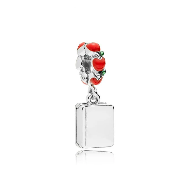 

SIENTO 100% 925 Sterling Silver Lucky 797167ENMX BOOK HANGING CHARM Christmas Women Gift Original Jewelry