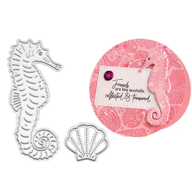 seahorse shell metal cutting