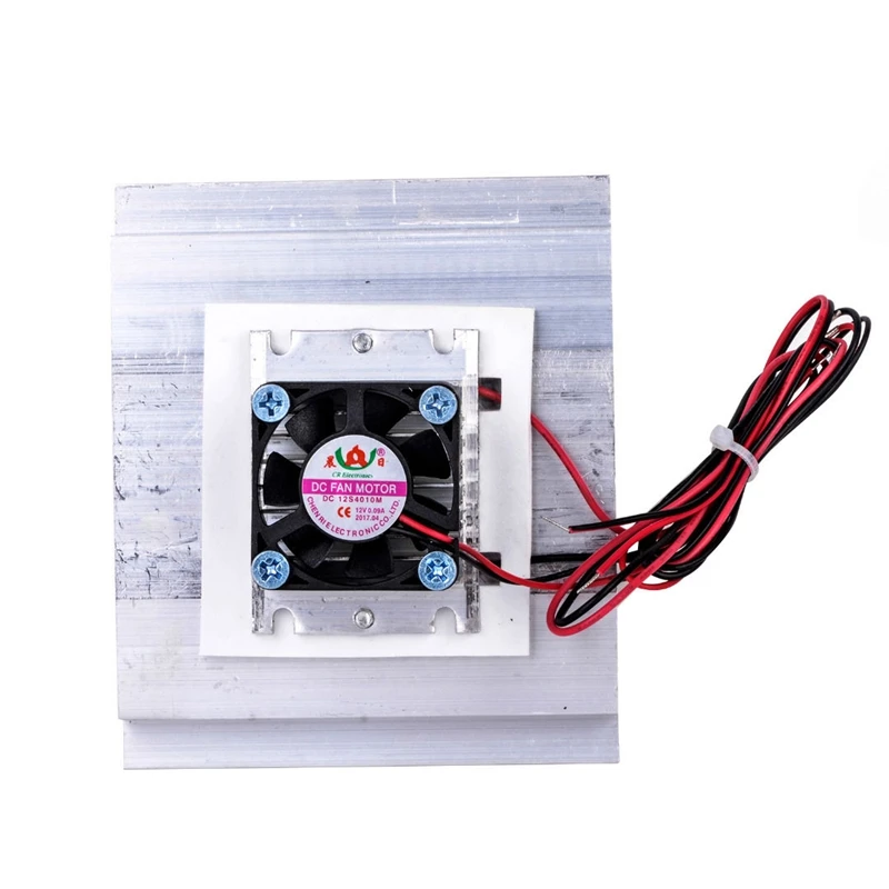 TEC 12706 Thermoelectric Peltier Refrigeration Cooling System Kit Cooler Fan DIY 3