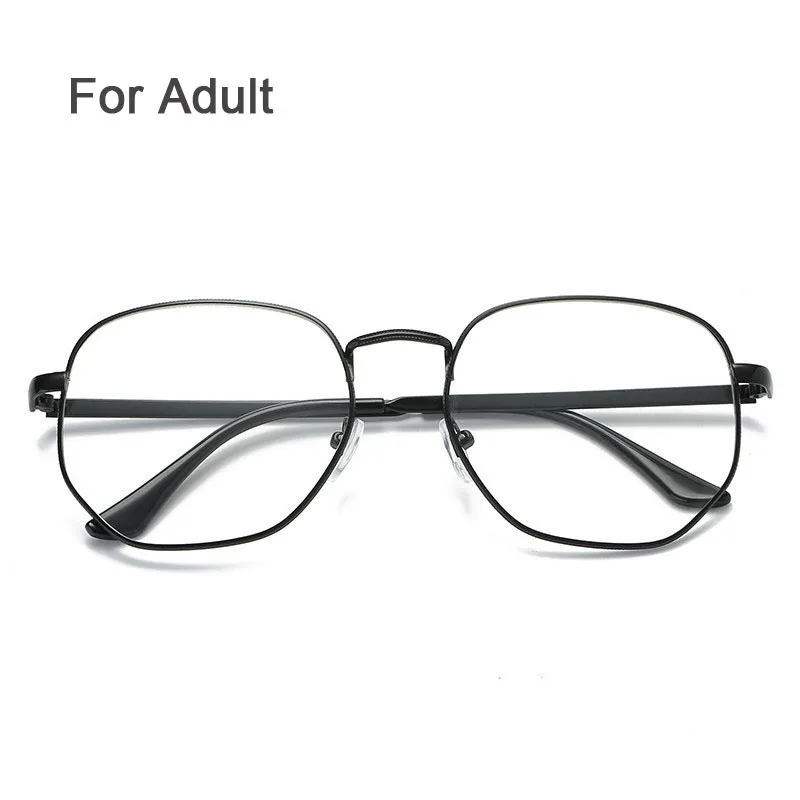 Мать и дети в том же стиле винтажные очки оправа золотые металлические оптические очки женские детские очки близорукость очки N284