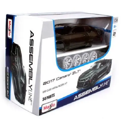 Maisto 1:24 2017 Chevrolet Camaro ZL1 в сборе сделай сам гоночный автомобиль литьевая модель