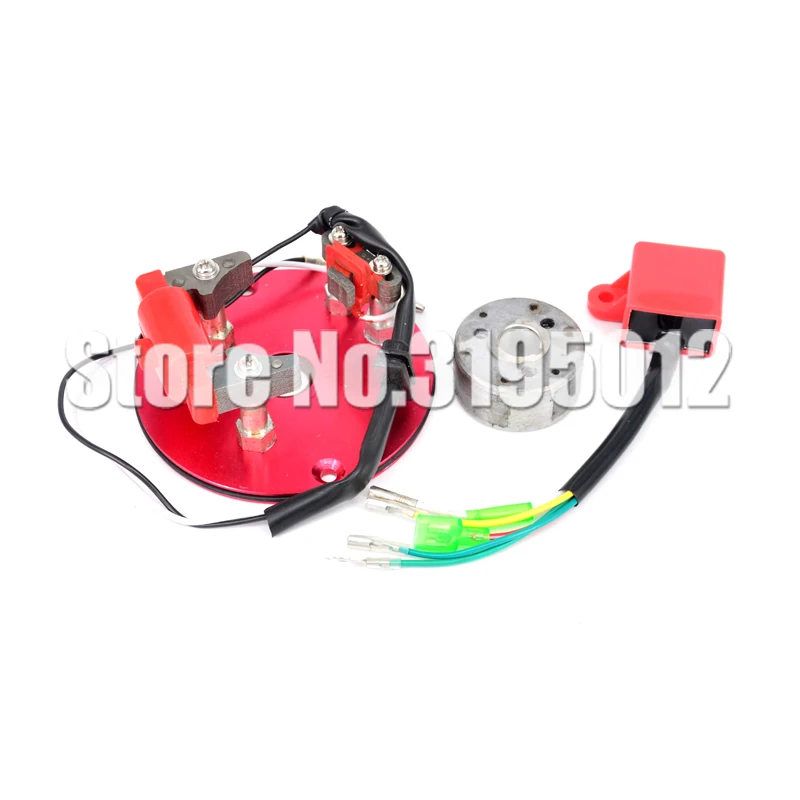 Гоночный tator Magneto гоночный внутренний ротор комплект CDI красный для 110 125 140cc Lifan YX Pit