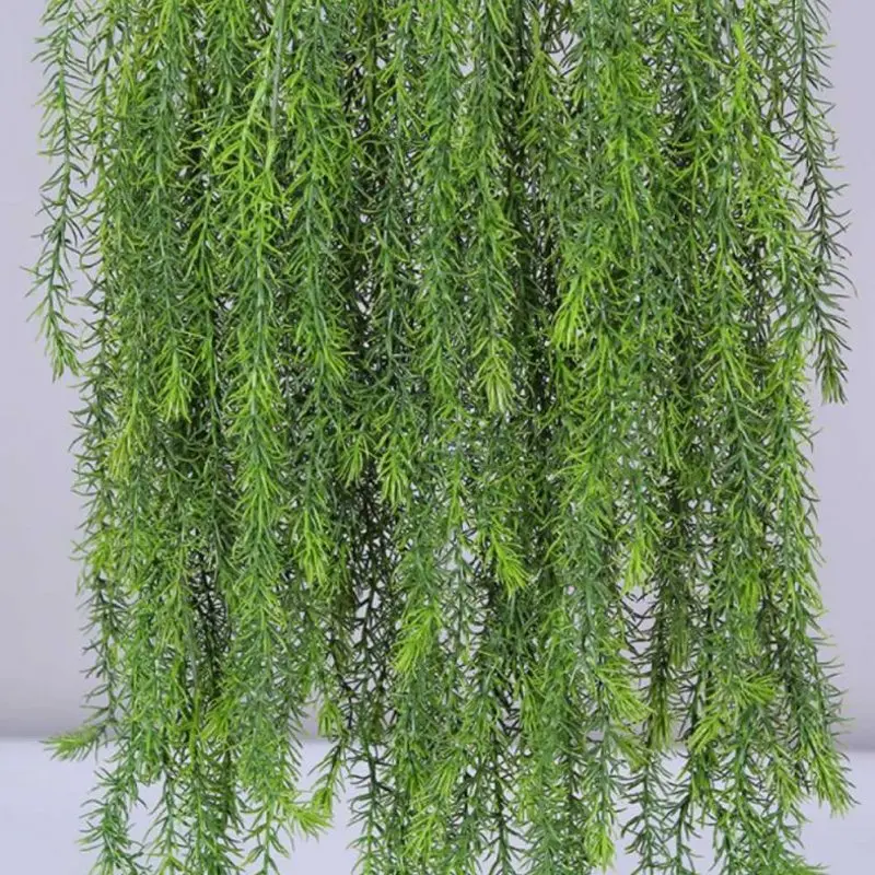 

New Artificial grass vine wall hanging plant rattan for home garden decor party wedding Decoration greenery fake grass plant
