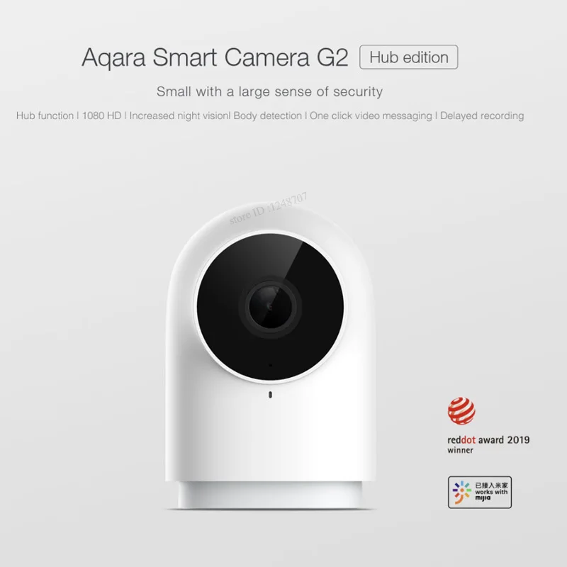 Xiao mi камера aqara G2 камера Smart Gateway Hub с функцией шлюза 1080P 140 градусов просмотра для mi Home APP Smart Kit