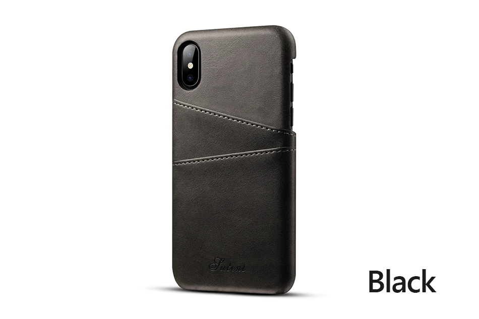!ACCEZZ Luxury Cover Capa For iphone X XS XS MAX XR Leather Business Protective Back Cases Fundas Coque With Card Pocket Shell (4)