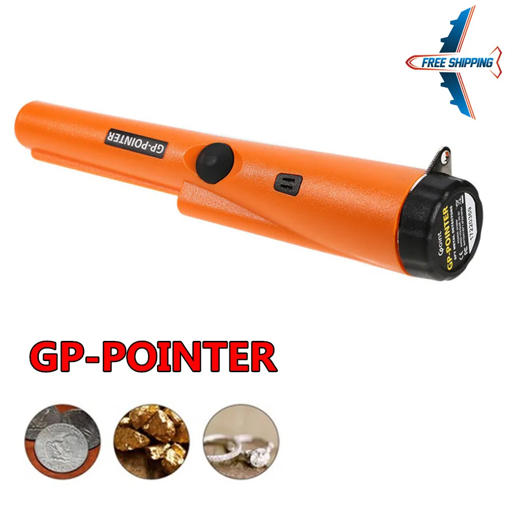 

Pin pointer Probe Pinpoint Metal Detectors with Holster Treasure Hunting Unearthing Tool Accessories Buzzer Vibration Automatic